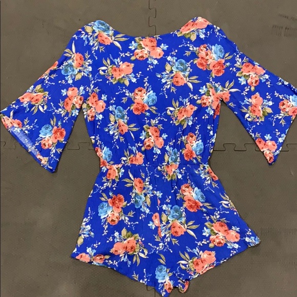 Umgee Floral Romper - Picture 7 of 7